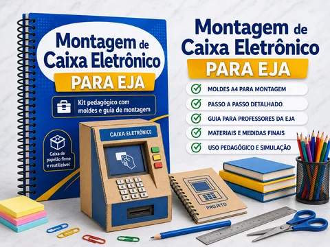 Capa do guia de Montagem da Urna Eletrônica para EJA